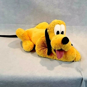 Peluche Dinesy de 19" amarillo de cuello verde Plutón de los parques Disney - Imagen 1 de 5