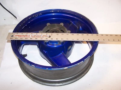 KAWASAKI ZX11 REAR WHEEL RIM 41073-1464-GE  ZX 11 NINJA ZX-11 1990 90 91 lm — 第 1/4 张图片