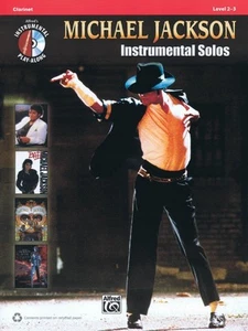 Michael Jackson Instrumental Solos Clarinet Sheet Music Book 000119496 - Picture 1 of 1