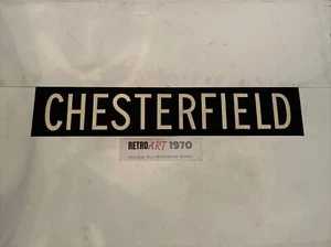 L161 Chesterfield Bus Blind 1950’s 36" GIFT - Chesterfield (tall) - Picture 1 of 12