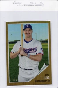 JOSH JUNG 2024 Topps Chrome #15 Lids Exclusive 1962 Design REFRACTOR 77/99 - Picture 1 of 2