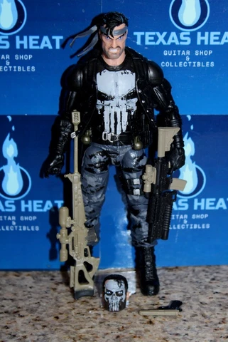 Marvel Legends The Punisher 80th Anniversary GameStop Exclusive Comic Figure Cover