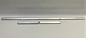 1992–1996 Ford F-150 F-250 F-350 Bronco XLT Dash Trim Set Silver Stripe (READ) - Bild 1 von 24