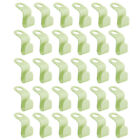 30-teilige Kleiderbügel-verlängerungsclips Multifunktionale Starke Green