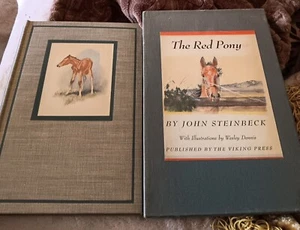 The Red Pony by John Steinbeck First Illustrated Edition 1945 - Picture 1 of 3