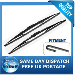 For NISSAN CABSTAR, Windscreen Wiper Blades x2 Front Set, Fits To 2007 TO 2016