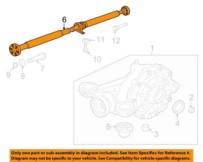 Б/у задний приводной вал подходит: 2013 Jaguar Xf 2.0 задний класс A - Изображение 1 из 3