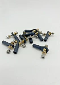 RC Racing Car M3 Rod End Nylon Dual Cup Ball Head Joint Link 1/10 Pair - Picture 1 of 4