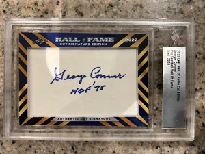 Joey Giardello - World Champion Boxer - Autographed Leaf 2022 Hall of Fame Cut - Picture 1 of 2