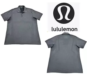 Camisa para hombre Lululemon grande gris brezo transpirable manga corta - Imagen 1 de 12