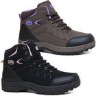 Ladies Hiking Boots Women Ankle Lightweight Trekking Trail Trainer Walking Shoes