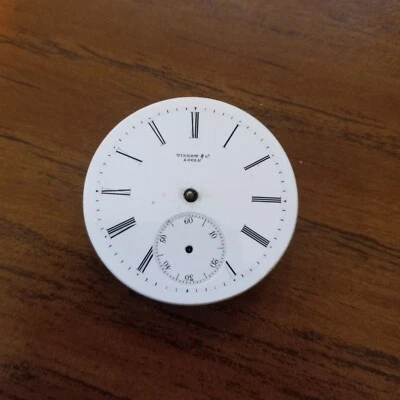 TISSOT & CO. Key Wind Pocket Watch Movement With Original Dial Complete - image 1 of 4