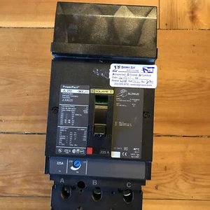 JLA36225 SQUARE D 225 Amp 600 Volt Circuit Breaker "2 YEAR WARRANTY" - Picture 1 of 5