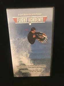 Flight Academy A Surf Movie By Josh Pomer Helios Productions Vhs Rare - Picture 1 of 4