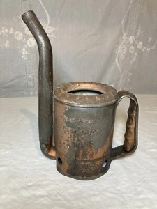 Lata de aceite de cobre vintage Swingspout - Imagen 1 de 12