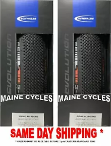 Schwalbe G-ONE EVOLUTION ALLROUND ADDIX tubeless clincher 700 x 38/40 all black - Picture 1 of 1