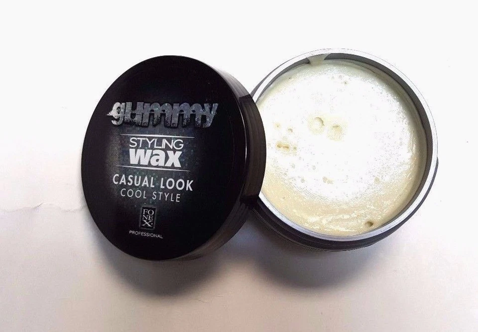 Fonex Gummy Styling Wax – Look Casual 5 oz x 2 - Fornecimento para barbeiro - Imagem 1 de 1