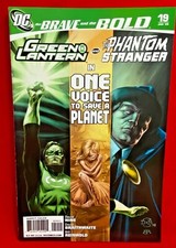 BRAVE AND THE BOLD #19 2009 DC COMICS GREEN LANTERN & THE PHANTOM STRANGER  D6
