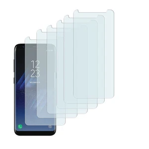 6 x Schutzfolie Samsung Galaxy S8+ Plus Klar Displayschutzfolie Screen Protector - Bild 1 von 3