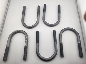 U-Bolt Galvanized Steel HD 1/2" Dia x 2.5" x 4.5" - Picture 1 of 3