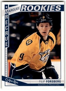 2013-14 O-Pee-Chee Filip Forsberg Rookie #525 Nashville Predators