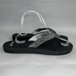 Reef Sandals Women's Size 11 Black Comfort Beach Summer Recovery Flip Flops - Picture 1 of 10