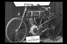 First Ever Harley Davidson Motorcycle Built PHOTO Rare Museum Piece!