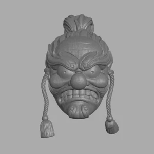 Cabeza personalizada de folclore japonés Tengu v2 para legiones míticas y otras figuras de acción - Imagen 1 de 2