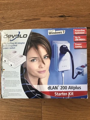 devolo dLAN 200 AVplus Starter Kit (Netzwerk aus der Steckdose) - Bild 1 von 3