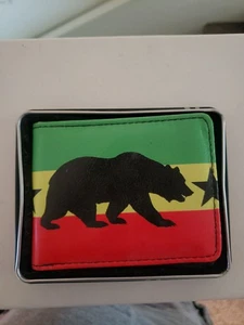 New Buckle Down California BiFold Wallet With Bear - Picture 1 of 4
