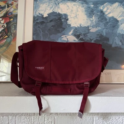 Timbuk2 Classic Messenger Bag Red Collégiate Red Authentic GUC - Image 1 of 4
