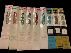 (43)!! Vintage Zipper Lot of Mostly Talon Mixed colors Lengths Styles White 28” - Picture 1 of 9