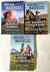 Harlequin Montana Mavericks Romance Cowboy Books Lot of 3 PB 2025 - Picture 1 of 10