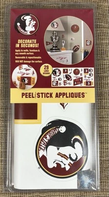 Florida State University FSU Peel & Stick Wall Decal Appliques 29 Large Designs - Image 1 of 4