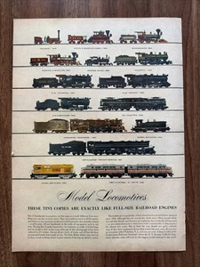 Model Locomotives Print Ad Magazine Clipping Trains Diesel Wheeler Pacific  - Picture 1 of 4