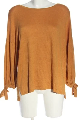 MANGO BASICS Jersey de cuello redondo Mujeres Jersey Talla EU 36 naranja claro - Imagen 1 de 4
