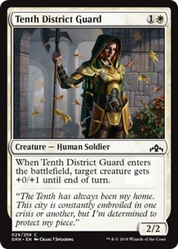 x1 Tenth District Guard - Guilds of Ravnica - NM - MTG - Image 1 of 1