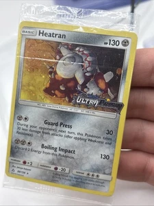 Pokemon Heatran Holo S&M Ultra Prism Prerelease Promo 88/156 Nuovo Sigillato - Foto 1 di 3