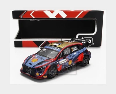 1:43 IXO Hyundai I20 Coupe Wrc #8 Winner Rally Sardinia Italy 2022 RAM853.22 - Immagine 1 di 2