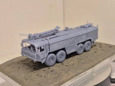 BUNDESWEHRMODELLE.DE Faun Feuerlösch-Kfz 8000 FLKfz 8000 8x8 BwFw - Bausatz