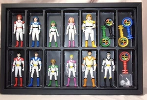 VOLTRON PILOT FIGURES COLLECTORS SET In Display Case w/ Sven-Panosh Place-Matty - Picture 1 of 6