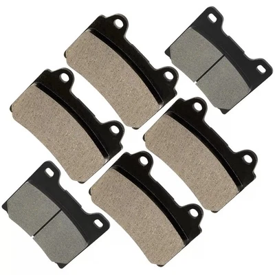Front Rear Brake Pads for Yamaha FJ1200 FJ12 1989 1990 1991 1992 Front Rear Pads - Image 1 of 4
