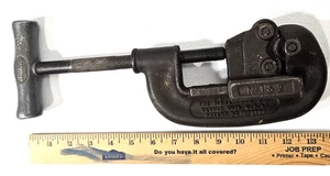 RIGID Heavy Duty No. 1-2 Pipe Cutter Hand Tool 1/8 in To 2”  - Picture 1 of 7