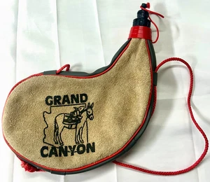 Grand Canyon Mule Ride Phantom Ranch Collectible 1L Bota Bag Water Tote New Cool - Picture 1 of 6