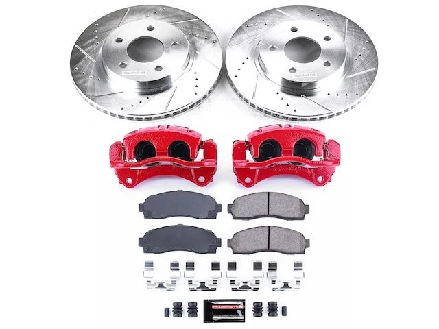 Front Brake Pad and Rotor Kit For 2006 Pontiac Torrent BZ687RG - Image 1 of 1