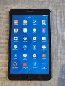 Samsung Galaxy Tab 4 8.0 SM-T330 Black WiFi 16GB 3MP Android Tablet - Picture 1 of 9