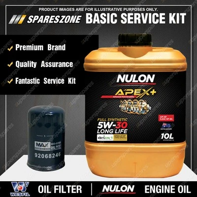 Wesfil Oil Filter + 10L APX5W30D1 Oil Service Kit for Holden Captiva CG 3.2L V6 - image 1 of 3