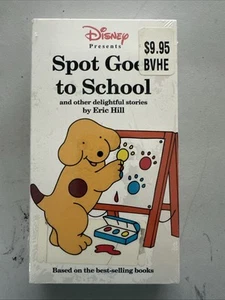 Spot Goes to School (VHS, 1994) Neu Walt Disney Heimvideo - Bild 1 von 3