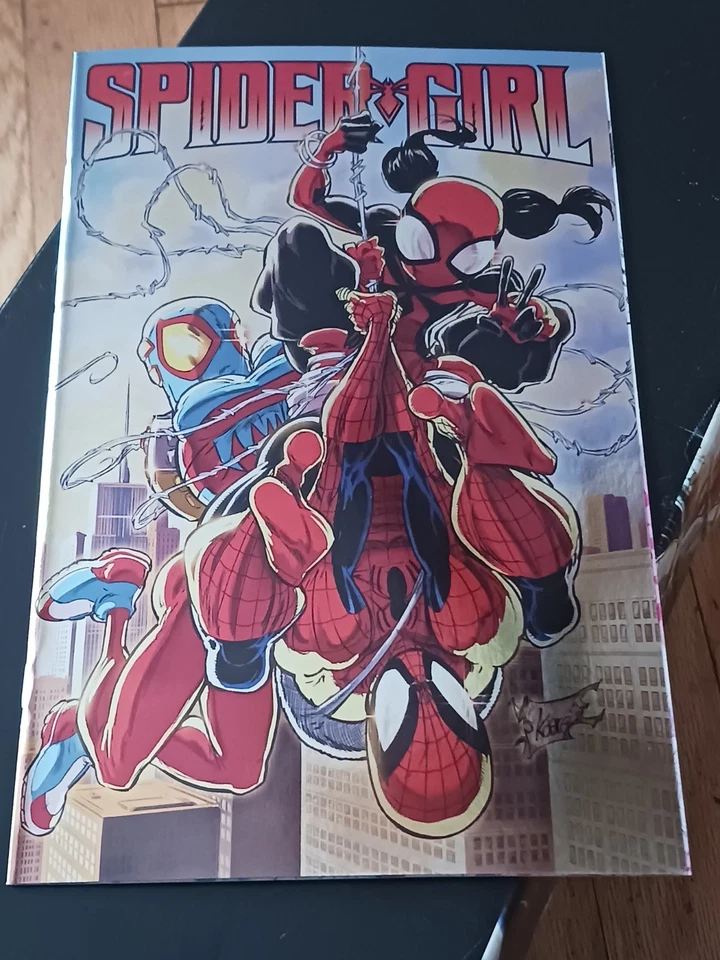 Spider-Girl #1 Kaare Andrews Foil Cover (Marvel Comics August 2025)