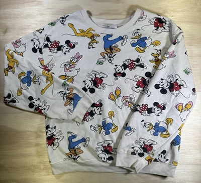 Disney Mickey Mouse Junior Size L 11/13. Sweatshirt Pullover Top   - Image 1 of 4